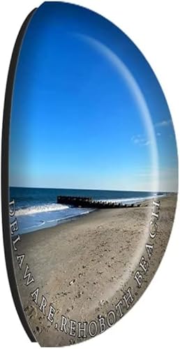 Miniatura 2 de Imanes de cristal para nevera Rehoboth Beach Delaware‎‎ USA Travel Souvenir Funny Sticker para regalo, decoración del hogar, oficina, pizarra blanca