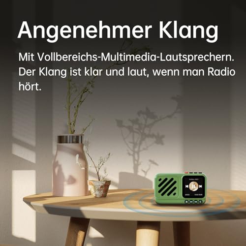 Choyong Voyager Bluetooth-Lautsprecher, kabellos, Internetradio, globale Version mit WLAN/4G, Weltradiosender, BT5.3, Elektronik für Zuhause/Reisen/Outdoor, tragbarer Mini-Lautsprecher – Bild 8