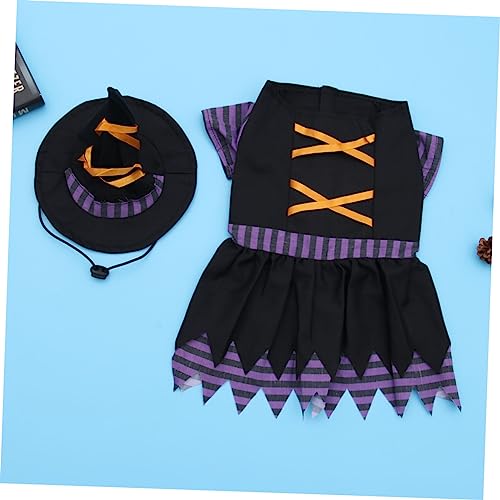Disfraz de Bruja para Perros XL Halloween cómodo miniatura 5