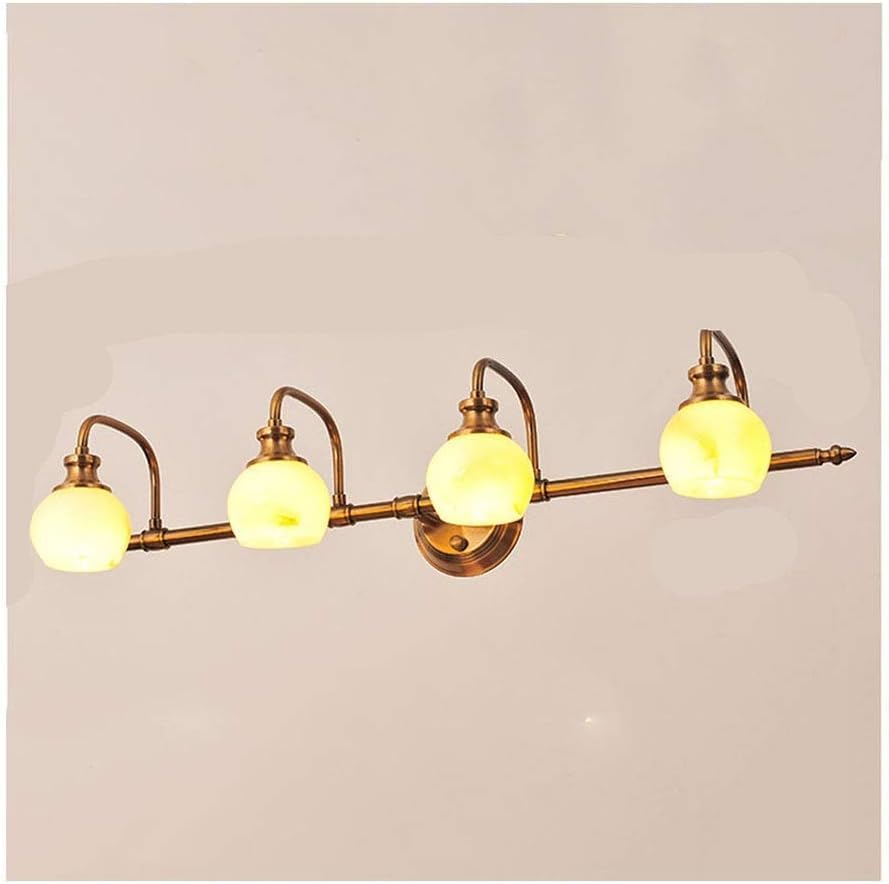 Applique de salle de bain LED style lustre européen pour illuminer votre miroir