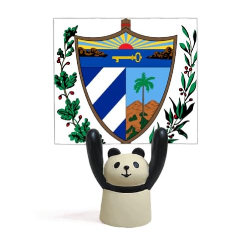 Porte-mémo Cuba animal panda en figurine support de notes de bureau original