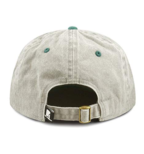 Image of The Hat Depot 100% Cotton Pigment Dyed Low Profile Dad Hat Six Panel Cap