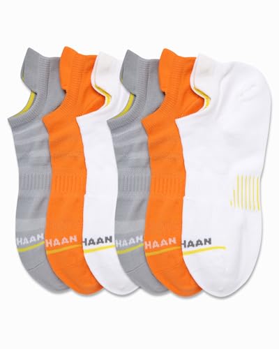 Cole Haan Mens No Show Socks - 6 Pack Performance Stretch Cushioned Athletic Low Cut Socks for Men (Sizes: 7-12)2