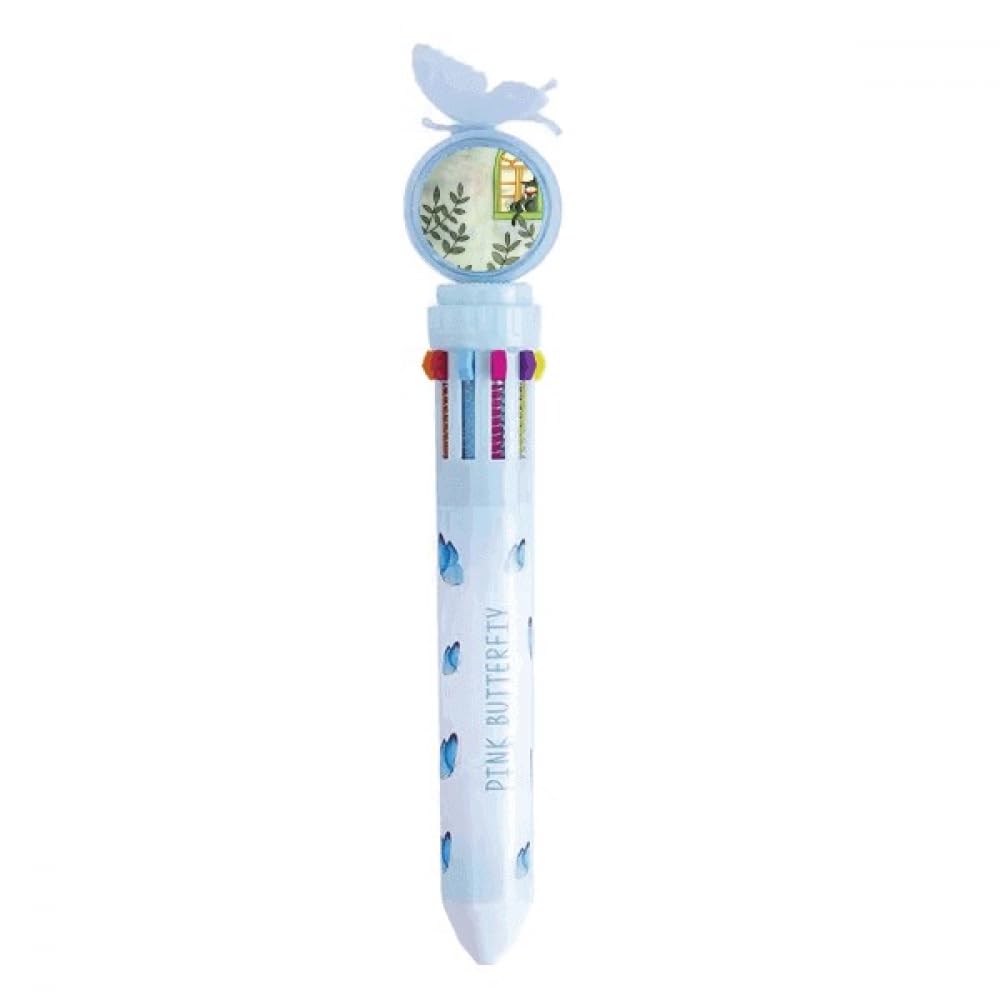 Stylo multicolore rétractable Miaoji à encre fluide pour des notes scolaires claires
