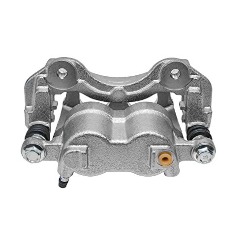 Image of Detroit Axle - Front Driver Side Brake Caliper Ceramic Brake Pads Replacement for 1999-2004 Jeep Grand Cherokee - 3pc Set