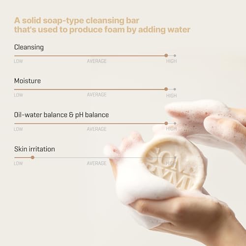 Savon pour le visage végétalien Lacto Soy anti-imperfections