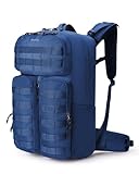 Blue Quartz Mochila de senderismo de 30 L para hombres y mujeres, mochila de marco interno para exteriores, para camping, viajes, montañismo