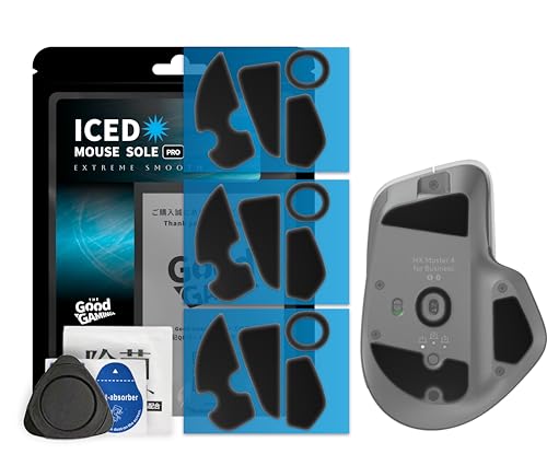 �yPro�Łz�����p �Q�[�~���O �}�E�X�\�[�� Logicool G ���W�N�[�� MX Master 4 ��p �A�b�v�f�[�g�� [ EXTREME SMOOTH�f��/ICED PRO �V���[�Y / 3���Z�b�g / ���ׂ� ���� ���P/�}�E�X�t�B�\�g/���E���h