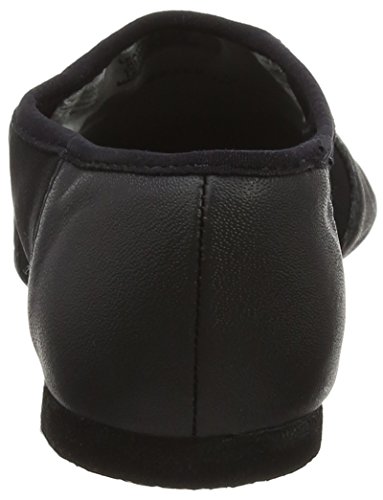 Image of Bloch Girls Neo-Flex Leather Neoprene Slip-On Jazz Dance Shoes, EVA Outsole