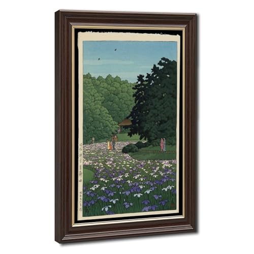 Impression sur toile Kawase Hasui pour habiller un mur vide sans effort avec cadre suspendu