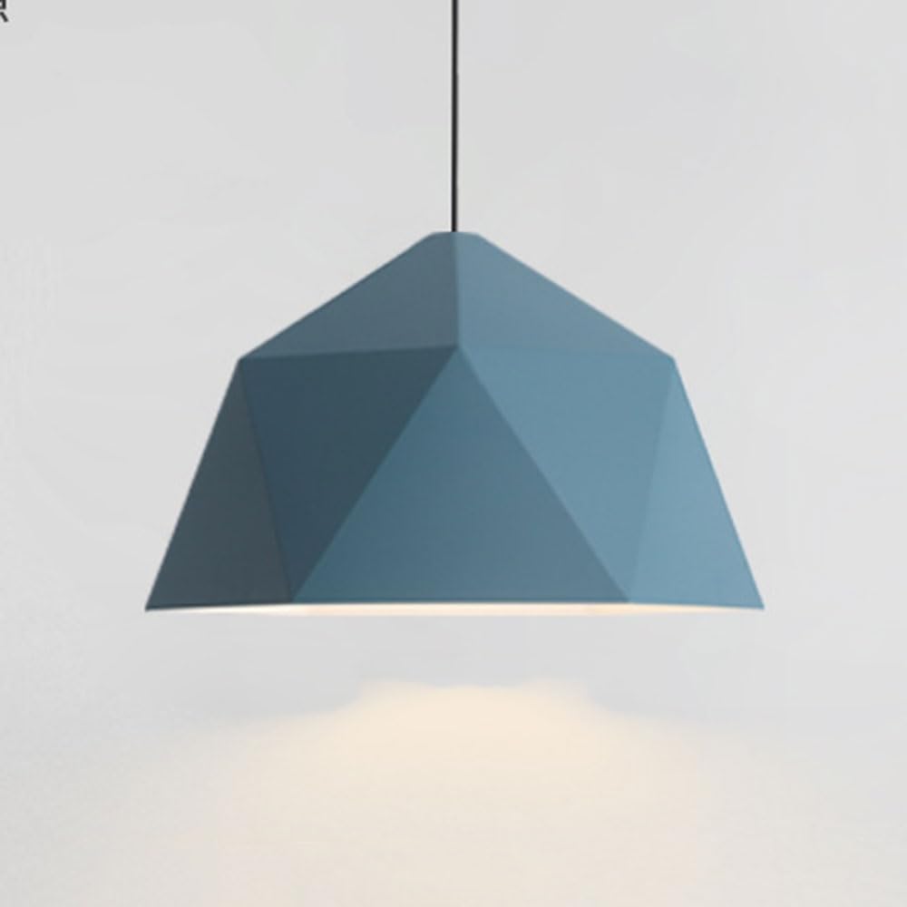 Suspension géométrique E27 finition dorée lustre vintage luxe