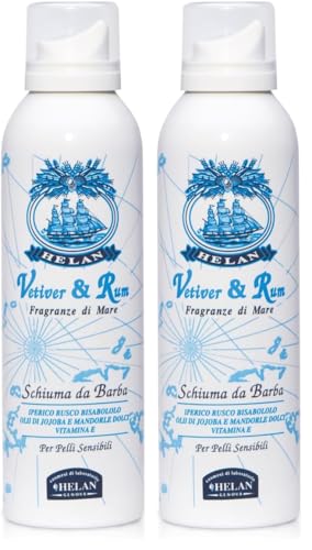 Mousse a raser homme contre les irritations de la peau Helan 200ml