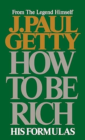 Book cover How to Be Rich