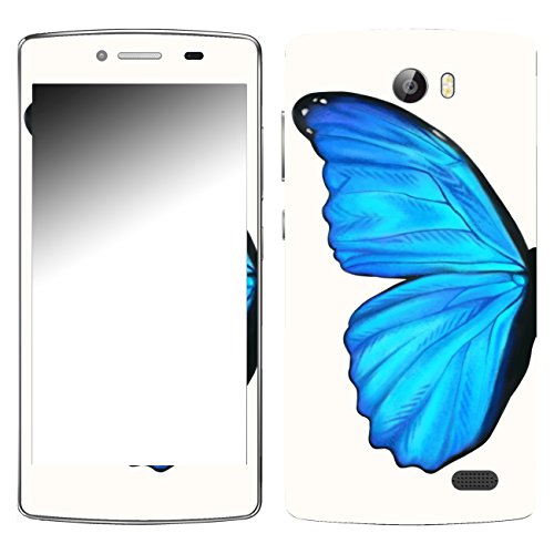 DISAGU SF-107180_1271 - Skin para TP-Link Neffos C5, diseño de Mariposa Azul Cover