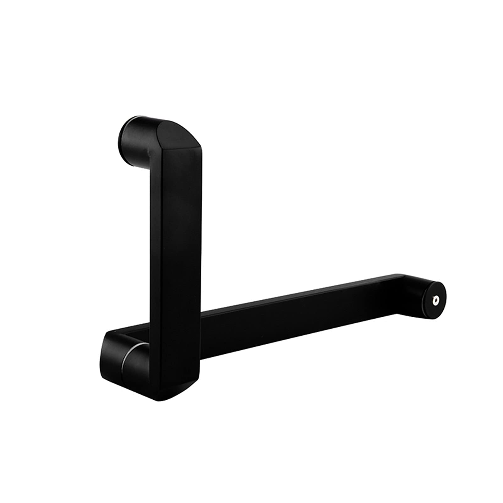 Poignée de porte de douche 275+475mm avec barre porte-serviette verre sans cadre