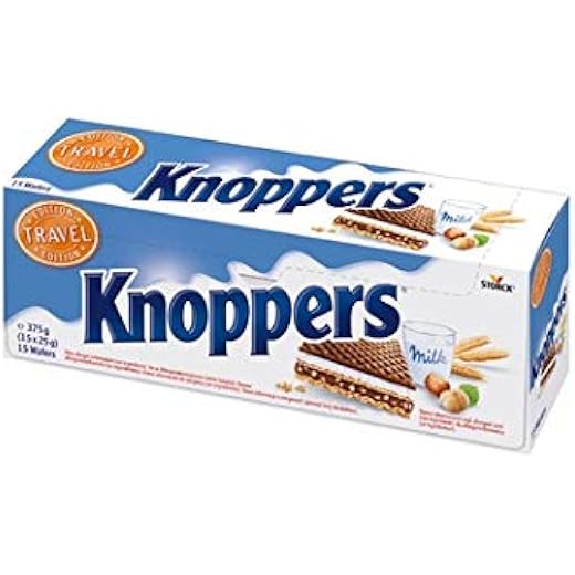 Knoppers Crispy Wafers 25g