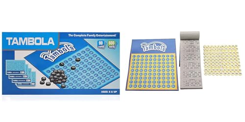 Image of 600 Tickets Tambola Housie Game for Kids (Multicolour),Pack of 1