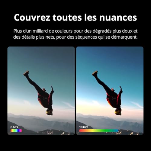 DJI Bundle Standard Osmo Action 5 Pro, Caméra Étanche avec Capteur 1/1,3", Vidéo 4K/120 IPS, Suivi de Sujet, Stabilisation, Double Écran Tactile OLED, Caméra d’Action 4K Idéale pour Sports, Vlog – Image 5