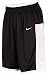 Nike Men's Team Enferno Basketball Shorts-Black/White-Medium