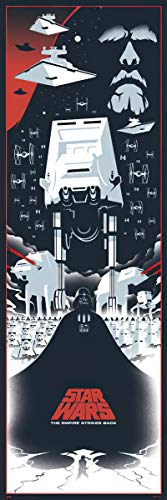 POSTER STOP ONLINE Star Wars Episode V - The Empire Strikes Back - Door Movie Poster (Darth Vader & The Empire - Pop-Art Design) (Size 21 x 62)