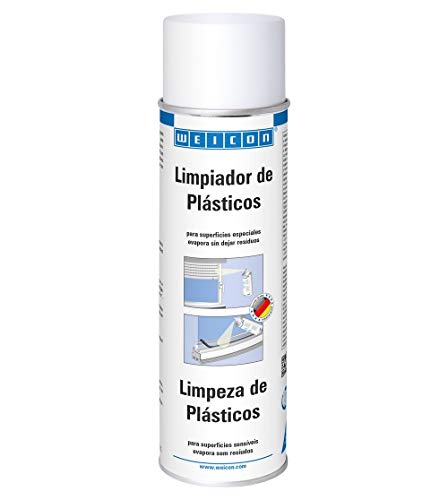 WEICON Limpiador de Plásticos | 500 ml | Para superficies delicadas, sin dejar residuos |Transparente