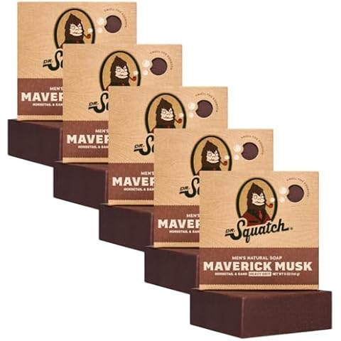 Dr. Squatch Maverick Musk Soap 5-Pack Cover