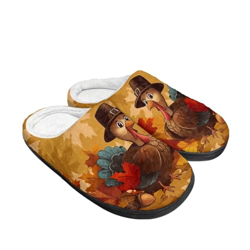 Cozy Slippers for Women - Indoor and Outdoor Cotton Slippers House Shoes with Anti-Skid Sole, Gifts for Women Men