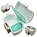 Live Bait Bucket Dual Layer Insulated Bait Bucket Ventilated Fishing Lure Box with Lid & Lock Portable ABS Fishing Box for Enthusiasts