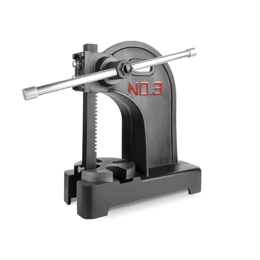 Blue Arbor Press 3 Ton Manual Arbor Press, Work Height 12" Factory Cast Iron Heavy-duty Arbor Press, Manual Desktop, Precision Hand Press for Stamping, Stretching, Riveting, Engraving (Black/3 T)