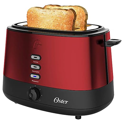 Torradeira Oster Day Light Red - 220V