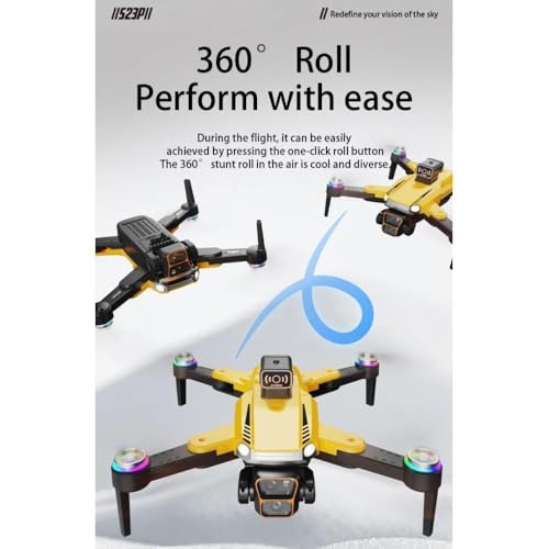 Image of S23Pro Drone with Intelligent Obstacle Avoidance, Dual Camera, 90 Degrees Lens (S23 PRO)
