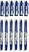 Price comparison product image Pilot Blue Frixion Rollerball Erasable Pens Pen 0.7mm Nib Tip 0.35mm Line BL-FR7 (Pack Of 6)