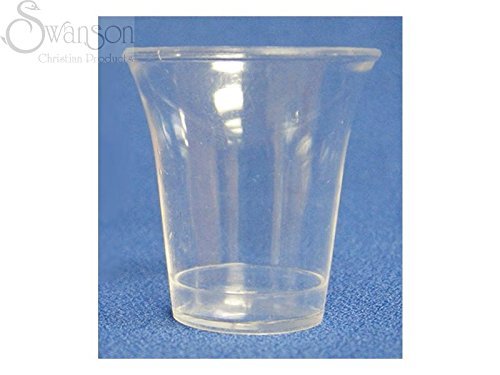 Swanson Christian Supply Communion Cups Cup Pack of 50 Clear