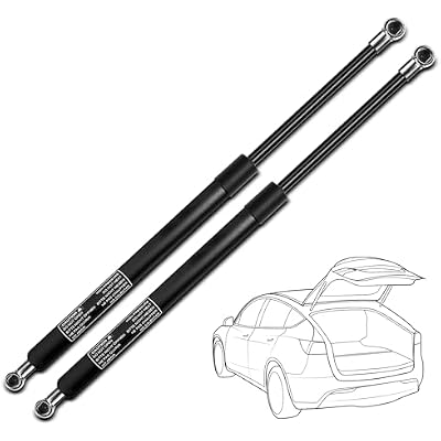 YHTAUTO Set of 2 Trunk Liftgate Lift Support Struts Gas Shock Spring for Toyota Highlander 2010-2013(Base, Limited, Hybrid Limited), 2010(Sport), 2010 (SE), 2013(Plus, SE) with Power Liftgate