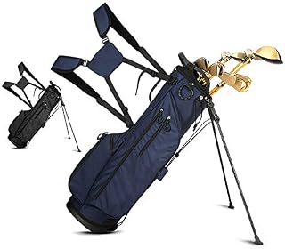 LXT PANDA Golf Stand Bag, Lightweight Organized Golf Bag Easy Carry Shoulder Bag, Easy to Carry & Durable Pitch Golf Bag – Golf Sunday Bag Ideal for Golf Course & Travel.