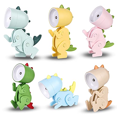 Molbory 6 Piezas Luz Nocturna Infantil, Paquete de Soportes para Teléfono Celular con Forma de Animal Luz Nocturna Infantil, para Habitación Bebé, Pasillos, Dormitorio, Sala, Cocinas, Blanca Cálida