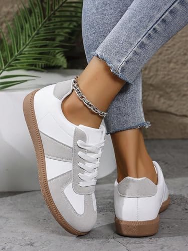 Image of layasa Women's Sneaker Stylish Women Shoes White
