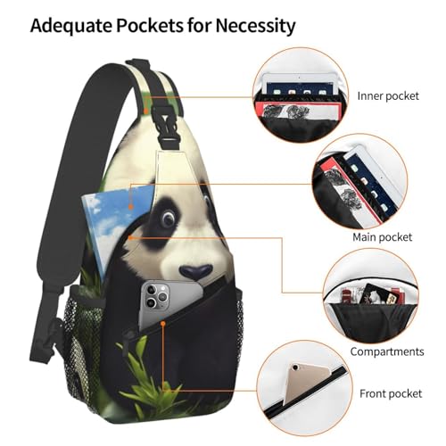 Bolso cruzado para hombre mochila diagonal tipo bandolera miniatura 4
