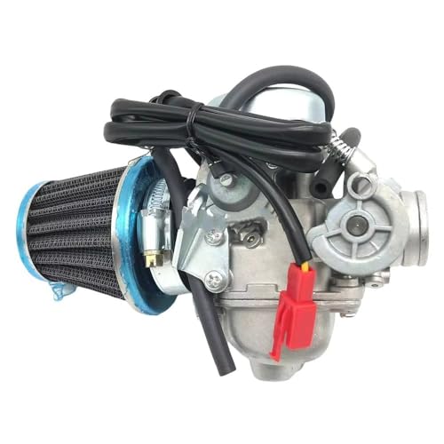 Carburatore Carby Per CityStar Per Sum Up Per Vivacity 3 Per Django 125CC 150CC Carb Carburatore Moto Ricambio Carburatore(With a Air filter)