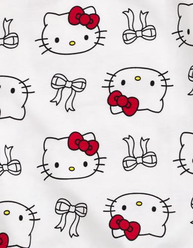 Hello Kitty Girls Fleece Sweatshirt and Jogger Pants Outfit Set Toddler to Big Kid Sizes (2T - 14-16)4