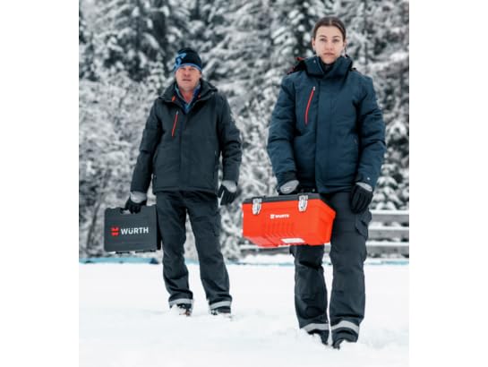 WÜRTH MODYF Giacca da lavoro invernale Stretch X nera uomo