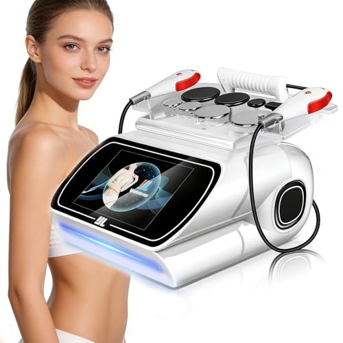 Máquina adelgazante, dispositivo de terapia Tecar de 448 KHz con pantalla táctil para tensar la piel y aliviar el dolor