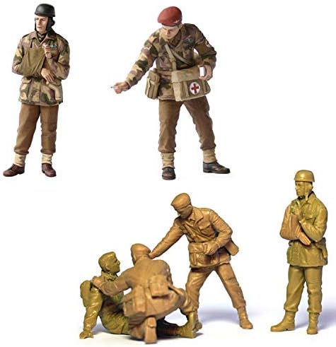 Plastic Model Kits for Adults - Plastic Model Kit - British Paratroopers - Mili