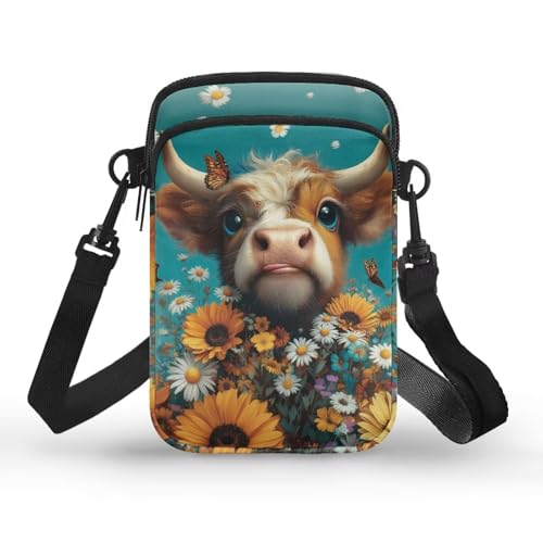 Image of Lightweight Small Crossbody Bags Cell Phone Purses Travel Pouch Shoulder Bag for Women