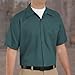 Red Kap Men's Wrinkle-Resistant Cotton Work Shirt, Spruce Green, Short Sleeve 3X-Large