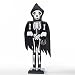 Kurt Adler Wooden Halloween Skeleton Nutcracker, 15-Inch