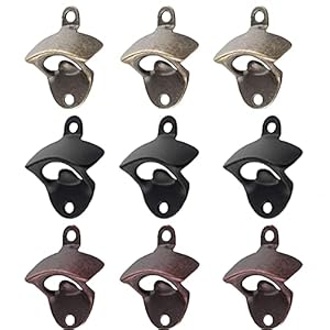 Zinklegering Bierflesopener Wall Bar Bierflesopener Bronzen Flesopener Vintage Bierflesopener Wandgemonteerde Met…