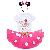 Fancy Wild One Mini Cartoon First Birthday Outfits for Toddler Infant Smash Cake Skirt Set Wedding...