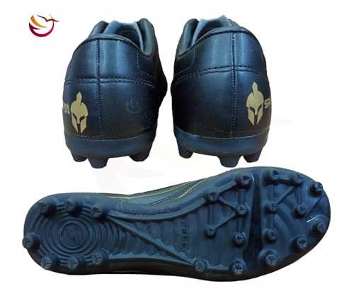 Image of FELO Sparta PU Leather Multipurpose Studs, Lightweight Football /Hockey /Rugby /American Football Shoes for Men /Women /Boys /Girls