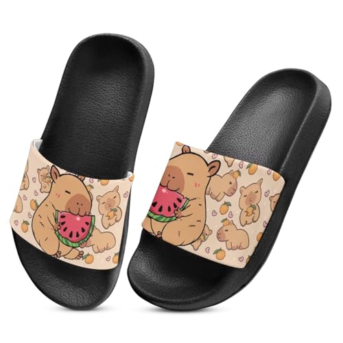 Image of Slides for Boys Girls Quick Drying Kids Slides Sandals Non-Slip